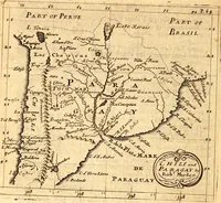 An illustration from Geography rectified; or, A description of the world, in all its kingdoms, provinces, countries ... As also their commodities, coins, weights, and measures, compared with those at London. Illustrated with seventy eight maps. The 3d ed., enl. To which is added a compleat geographical index to the whole, alphabetically digested. The whole work performed according to the more accurate observations and discoveries of modern authors (1693)