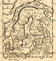 An illustration from Geography rectified; or, A description of the world, in all its kingdoms, provinces, countries ... As also their commodities, coins, weights, and measures, compared with those at London. Illustrated with seventy eight maps. The 3d ed., enl. To which is added a compleat geographical index to the whole, alphabetically digested. The whole work performed according to the more accurate observations and discoveries of modern authors (1693)