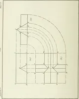 An illustration from Geometrical drawing, projection drawing, freehand and ornamental drawing, wash work and brush drawing, elementary perspective drawing, architectural drawing (1921)