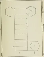 An illustration from Geometrical drawing, projection drawing, freehand and ornamental drawing, wash work and brush drawing, elementary perspective drawing, architectural drawing (1921)