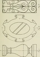 An illustration from Geometrical drawing, projection drawing, freehand and ornamental drawing, wash work and brush drawing, elementary perspective drawing, architectural drawing (1921)