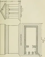 An illustration from Geometrical drawing, projection drawing, freehand and ornamental drawing, wash work and brush drawing, elementary perspective drawing, architectural drawing (1921)