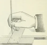 An illustration from Geometrical drawing, projection drawing, freehand and ornamental drawing, wash work and brush drawing, elementary perspective drawing, architectural drawing (1921)