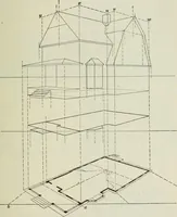 An illustration from Geometrical drawing, projection drawing, freehand and ornamental drawing, wash work and brush drawing, elementary perspective drawing, architectural drawing (1921)