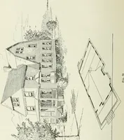 An illustration from Geometrical drawing, projection drawing, freehand and ornamental drawing, wash work and brush drawing, elementary perspective drawing, architectural drawing (1921)