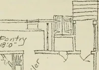 An illustration from Geometrical drawing, projection drawing, freehand and ornamental drawing, wash work and brush drawing, elementary perspective drawing, architectural drawing (1921)