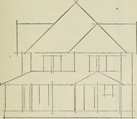 An illustration from Geometrical drawing, projection drawing, freehand and ornamental drawing, wash work and brush drawing, elementary perspective drawing, architectural drawing (1921)