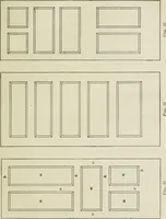 An illustration from Geometrical drawing, projection drawing, freehand and ornamental drawing, wash work and brush drawing, elementary perspective drawing, architectural drawing (1921)