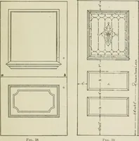 An illustration from Geometrical drawing, projection drawing, freehand and ornamental drawing, wash work and brush drawing, elementary perspective drawing, architectural drawing (1921)
