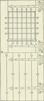 An illustration from Geometrical drawing, projection drawing, freehand and ornamental drawing, wash work and brush drawing, elementary perspective drawing, architectural drawing (1921)