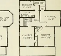 An illustration from Geometrical drawing, projection drawing, freehand and ornamental drawing, wash work and brush drawing, elementary perspective drawing, architectural drawing (1921)