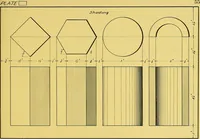 An illustration from Geometrical drawing; a collection of plates for practical use in elementary mechanical drawing (1915)