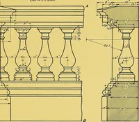 An illustration from Geometrical drawing; a collection of plates for practical use in elementary mechanical drawing (1915)