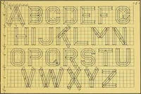 An illustration from Geometrical drawing; a collection of plates for practical use in elementary mechanical drawing (1915)