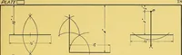 An illustration from Geometrical drawing; a collection of plates for practical use in elementary mechanical drawing (1915)