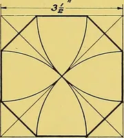 An illustration from Geometrical drawing; a collection of plates for practical use in elementary mechanical drawing (1915)