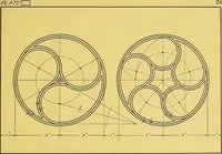 An illustration from Geometrical drawing; a collection of plates for practical use in elementary mechanical drawing (1915)
