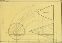 An illustration from Geometrical drawing; a collection of plates for practical use in elementary mechanical drawing (1915)
