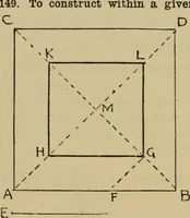 An illustration from Geometrical drawing and design (1913)