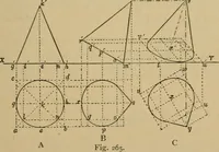 An illustration from Geometrical drawing and design (1913)
