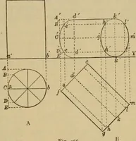 An illustration from Geometrical drawing and design (1913)