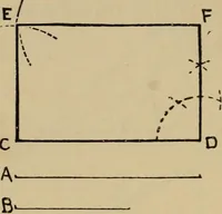 An illustration from Geometrical drawing and design (1913)