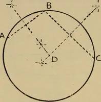 An illustration from Geometrical drawing and design (1913)