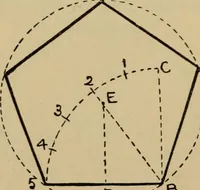An illustration from Geometrical drawing and design (1913)