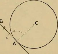 An illustration from Geometrical drawing and design (1913)