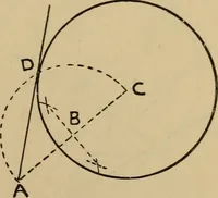 An illustration from Geometrical drawing and design (1913)