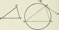 An illustration from Geometry for schools : theoretical (1904)