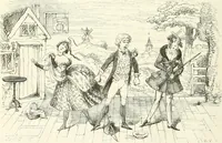 An illustration from George Cruikshank's Table-book (1845)