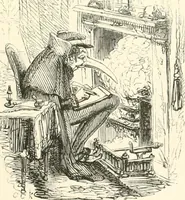 An illustration from George Cruikshank's Table-book (1845)