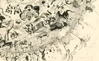 An illustration from George Cruikshank's Table-book (1845)
