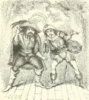 An illustration from George Cruikshank's Table-book (1845)