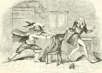 An illustration from George Cruikshank's Table-book (1845)