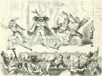 An illustration from George Cruikshank's Table-book (1845)