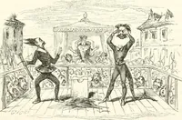 An illustration from George Cruikshank's Table-book (1845)