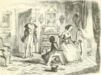 An illustration from George Cruikshank's Table-book (1845)