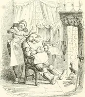 An illustration from George Cruikshank's Table-book (1845)