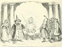 An illustration from George Cruikshank's Table-book (1845)