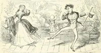 An illustration from George Cruikshank's Table-book (1845)