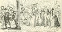 An illustration from George Cruikshank's Table-book (1845)