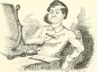 An illustration from George Cruikshank's Table-book (1845)