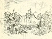 An illustration from George Cruikshank's Table-book (1845)
