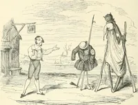 An illustration from George Cruikshank's Table-book (1845)