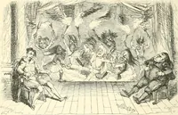 An illustration from George Cruikshank's Table-book (1845)