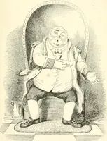 An illustration from George Cruikshank's Table-book (1845)