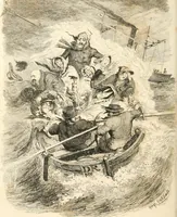 An illustration from George Cruikshank's Table-book (1845)