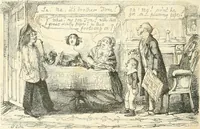 An illustration from George Cruikshank's Table-book (1845)